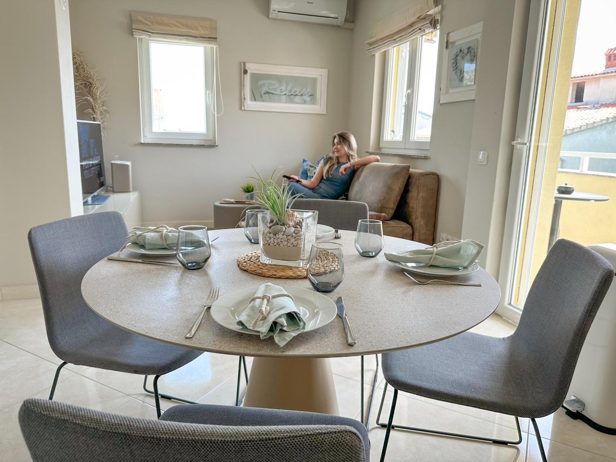 Apartmán Mit Poolarea - Krk, Kroatien