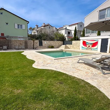 Apartment Baska Mit Poolarea - Krk, Kroatien Exterior photo