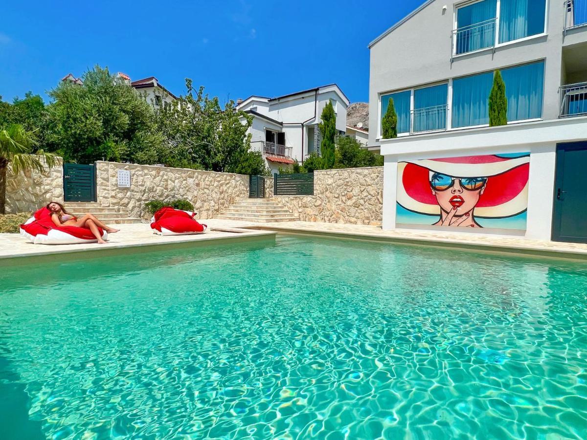 Mit Poolarea - Krk, Kroatien Baska (Krk)